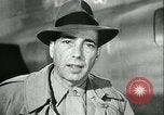 Image of Humphrey Bogart European Theater, 1944, second 33 stock footage video 65675022107