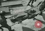Image of victims of Penig concentration camp Penig Germany, 1945, second 14 stock footage video 65675022109