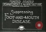 Image of foot and mouth disease United States USA, 1925, second 12 stock footage video 65675022110