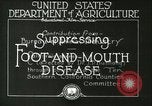 Image of foot and mouth disease United States USA, 1925, second 21 stock footage video 65675022110