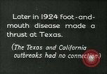 Image la fièvre aphteuse United States USA, 1925, de la seconde 5 séquences d'archives historiques vidéo 65675022116