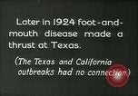 Image la fièvre aphteuse United States USA, 1925, de la seconde 10 séquences d'archives historiques vidéo 65675022116