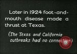 Image la fièvre aphteuse United States USA, 1925, de la seconde 15 séquences d'archives historiques vidéo 65675022116