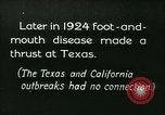 Image la fièvre aphteuse United States USA, 1925, de la seconde 16 séquences d'archives historiques vidéo 65675022116