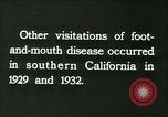 Image la fièvre aphteuse United States USA, 1925, de la seconde 46 séquences d'archives historiques vidéo 65675022116