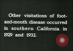 Image la fièvre aphteuse United States USA, 1925, de la seconde 48 séquences d'archives historiques vidéo 65675022116