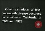 Image la fièvre aphteuse United States USA, 1925, de la seconde 49 séquences d'archives historiques vidéo 65675022116
