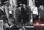 Immagine di Gen Ibrahim Abboud e Re Hussein I Il Cairo Egitto, 1955, secondo 51 filmato di repertorio 65675022135