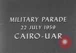 Immagine di Parata militare Il Cairo Egitto, 1959, secondo 6 filmato di repertorio 65675022139
