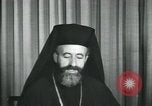 Standbild Erzbischof Makarios und John Harding Nikosia Zypern, 1955, aus Sekunde 16 historischem Filmmaterial Videoclip 65675022144