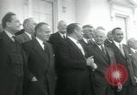 Standbild Präsident Dwight D Eisenhower und Senatoren Washington DC White House USA, 1954, aus Sekunde 54 historischem Filmmaterial Videoclip 65675022146