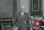 Image of President Dwight D Eisenhower Washington DC USA, 1953, second 36 stock footage video 65675022149