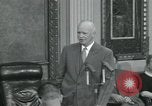 Image of President Dwight D Eisenhower Washington DC USA, 1953, second 42 stock footage video 65675022149