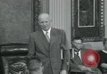 Image of President Dwight D Eisenhower Washington DC USA, 1953, second 54 stock footage video 65675022149