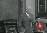 Standbild Präsident Eisenhower Washington DC USA, 1953, aus Sekunde 6 historischem Filmmaterial Videoclip 65675022150