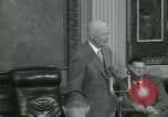 Standbild Präsident Eisenhower Washington DC USA, 1953, aus Sekunde 8 historischem Filmmaterial Videoclip 65675022150