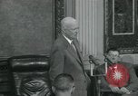 Standbild Präsident Eisenhower Washington DC USA, 1953, aus Sekunde 10 historischem Filmmaterial Videoclip 65675022150