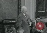 Standbild Präsident Eisenhower Washington DC USA, 1953, aus Sekunde 18 historischem Filmmaterial Videoclip 65675022150