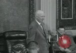Standbild Präsident Eisenhower Washington DC USA, 1953, aus Sekunde 19 historischem Filmmaterial Videoclip 65675022150