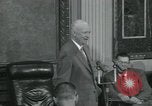 Standbild Präsident Eisenhower Washington DC USA, 1953, aus Sekunde 20 historischem Filmmaterial Videoclip 65675022150