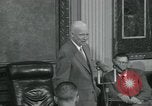 Standbild Präsident Eisenhower Washington DC USA, 1953, aus Sekunde 23 historischem Filmmaterial Videoclip 65675022150