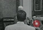 Standbild Präsident Eisenhower Washington DC USA, 1953, aus Sekunde 25 historischem Filmmaterial Videoclip 65675022150