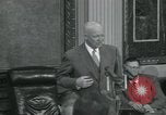 Standbild Präsident Eisenhower Washington DC USA, 1953, aus Sekunde 26 historischem Filmmaterial Videoclip 65675022150