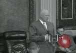 Standbild Präsident Eisenhower Washington DC USA, 1953, aus Sekunde 28 historischem Filmmaterial Videoclip 65675022150