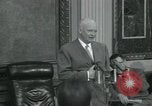 Standbild Präsident Eisenhower Washington DC USA, 1953, aus Sekunde 30 historischem Filmmaterial Videoclip 65675022150