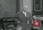 Standbild Präsident Eisenhower Washington DC USA, 1953, aus Sekunde 32 historischem Filmmaterial Videoclip 65675022150