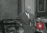 Standbild Präsident Eisenhower Washington DC USA, 1953, aus Sekunde 34 historischem Filmmaterial Videoclip 65675022150