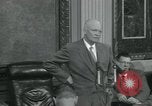 Standbild Präsident Eisenhower Washington DC USA, 1953, aus Sekunde 35 historischem Filmmaterial Videoclip 65675022150