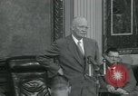 Standbild Präsident Eisenhower Washington DC USA, 1953, aus Sekunde 36 historischem Filmmaterial Videoclip 65675022150