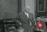Standbild Präsident Eisenhower Washington DC USA, 1953, aus Sekunde 37 historischem Filmmaterial Videoclip 65675022150