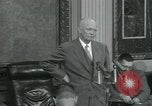 Standbild Präsident Eisenhower Washington DC USA, 1953, aus Sekunde 41 historischem Filmmaterial Videoclip 65675022150