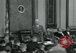 Standbild Präsident Eisenhower Washington DC USA, 1953, aus Sekunde 50 historischem Filmmaterial Videoclip 65675022150