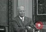 Standbild Präsident Eisenhower Washington DC USA, 1953, aus Sekunde 57 historischem Filmmaterial Videoclip 65675022150