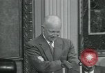 Standbild Präsident Eisenhower Washington DC USA, 1953, aus Sekunde 60 historischem Filmmaterial Videoclip 65675022150