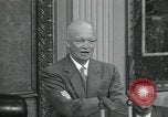 Standbild Präsident Eisenhower Washington DC USA, 1953, aus Sekunde 62 historischem Filmmaterial Videoclip 65675022150