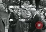 Image of President Eisenhower and Field Marshall Montgomery Gettysburg Pennsylvania USA, 1957, second 31 stock footage video 65675022151