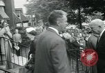 Image of President Eisenhower and Field Marshall Montgomery Gettysburg Pennsylvania USA, 1957, second 32 stock footage video 65675022151