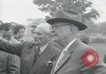 Image of President Eisenhower and Field Marshall Montgomery Gettysburg Pennsylvania USA, 1957, second 47 stock footage video 65675022151
