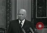 Image of President Dwight D Eisenhower Washington DC USA, 1953, second 3 stock footage video 65675022152