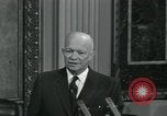 Image of President Dwight D Eisenhower Washington DC USA, 1953, second 4 stock footage video 65675022152