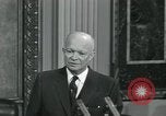 Image of President Dwight D Eisenhower Washington DC USA, 1953, second 6 stock footage video 65675022152