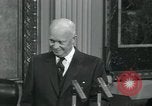 Image of President Dwight D Eisenhower Washington DC USA, 1953, second 10 stock footage video 65675022152