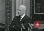 Image of President Dwight D Eisenhower Washington DC USA, 1953, second 39 stock footage video 65675022152