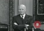 Immagine di Presidente Dwight Eisenhower D Washington DC USA, 1953, secondo 18 filmato di repertorio 65675022153