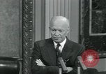 Immagine di Presidente Dwight Eisenhower D Washington DC USA, 1953, secondo 25 filmato di repertorio 65675022153