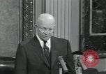 Immagine di Presidente Dwight Eisenhower D Washington DC USA, 1953, secondo 30 filmato di repertorio 65675022153